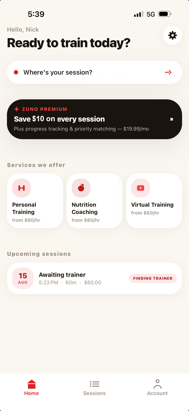 Zuno app