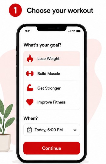 Choose your workout